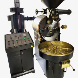 ขาย เครื่องคั่ว กาแฟ สีดำ ทอง ขนาด 6 kg Krozter C6
