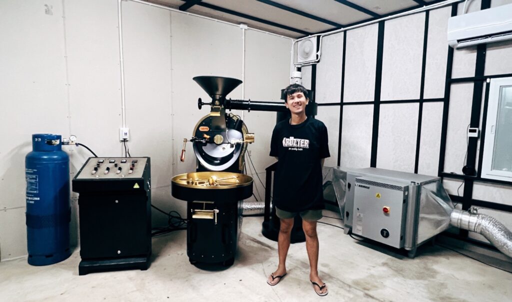 Drip Rim Lay & Loftfee จ.ประจวบคีรีขันธ์ ใช้เครื่องคั่วกาแฟ Krozter
