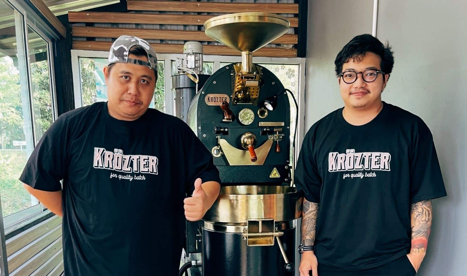 บ้านเฉลิมศรี Chalermsri Coffee House ดอยสะเก็ด จ.เชียงใหม่ ใช้เครื่องคั่วกาแฟ Krozter