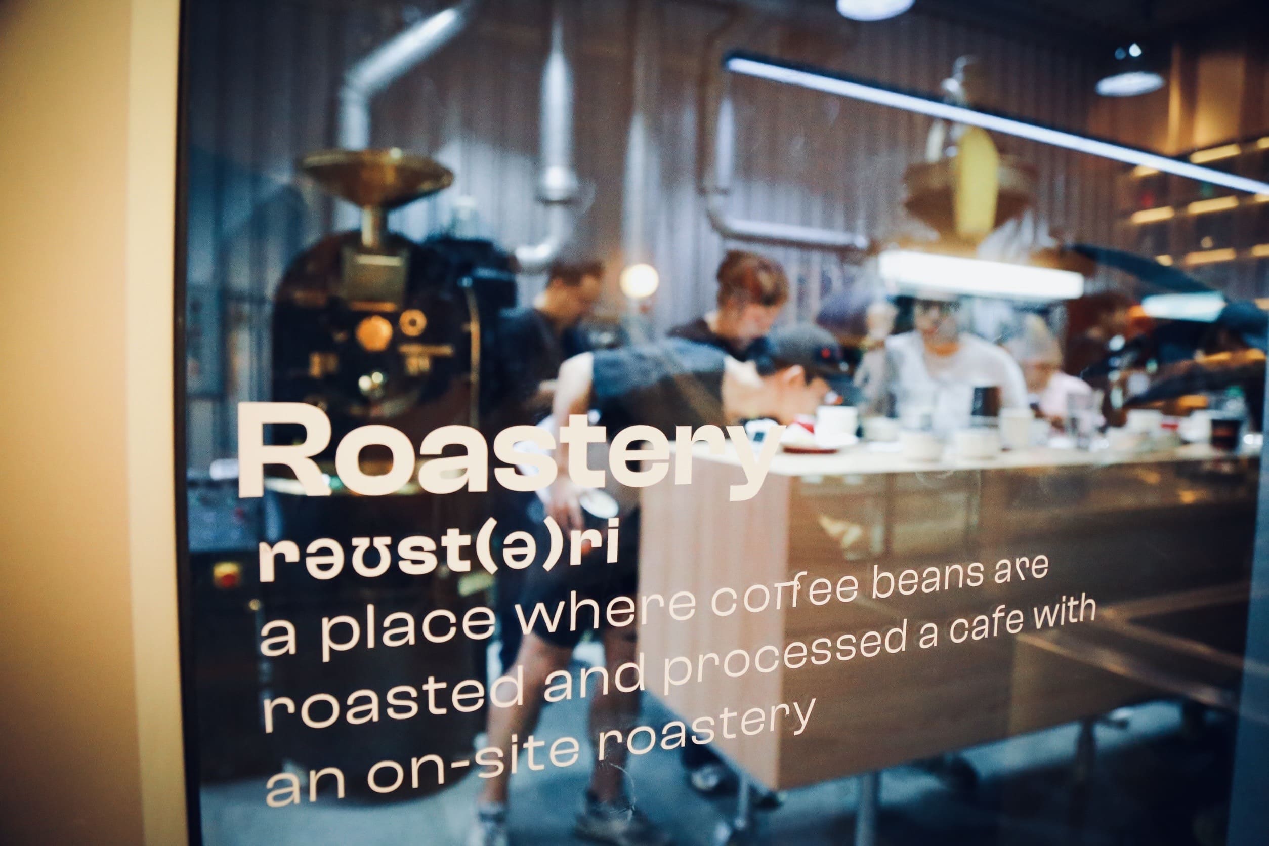 Krozter Roastery โรงคั่วกาแฟ Blue Flame